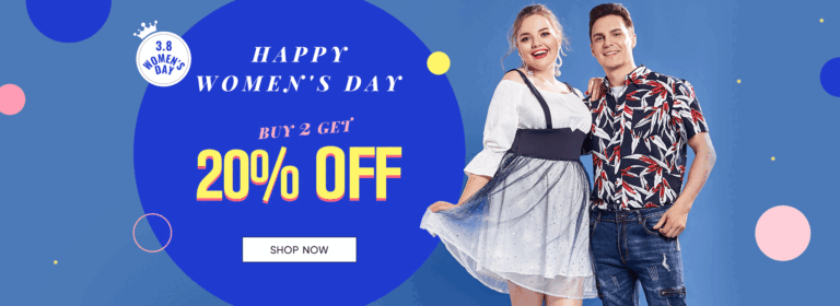 Buy 2 Get 20% OFF on Women's Dresses